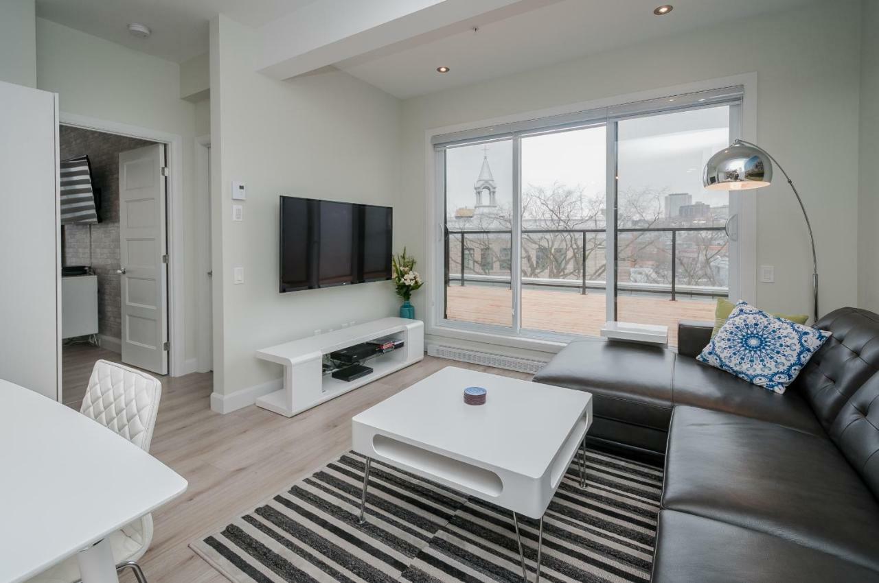Penthouse On Charest - With Parking And Gym Quebeque Exterior foto