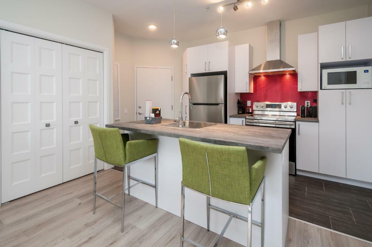 Penthouse On Charest - With Parking And Gym Quebeque Exterior foto